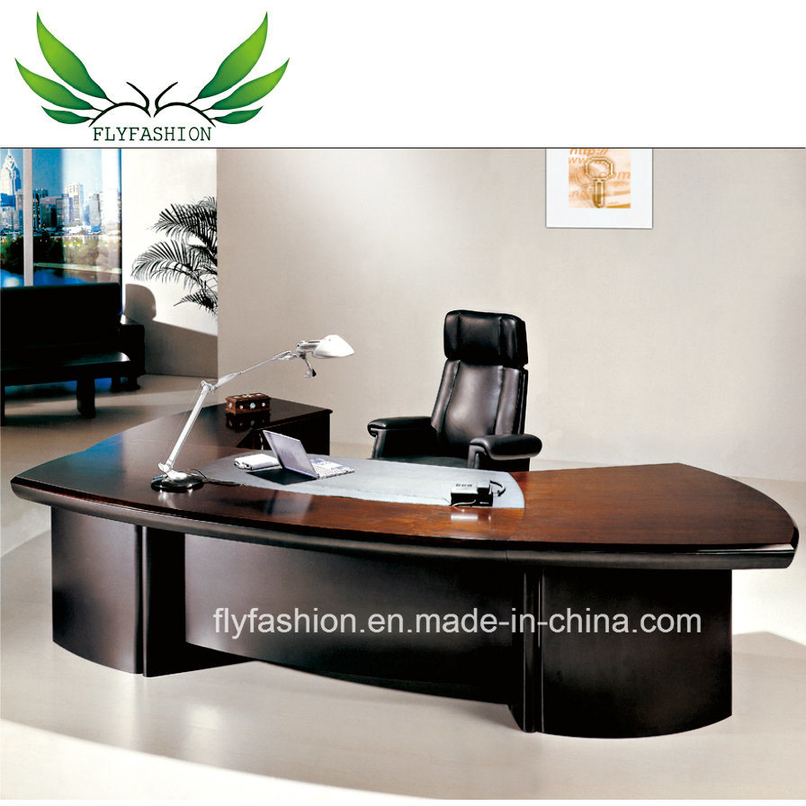 Professional Office Furniture Half Round European Style Executive Office Desk for Boss and Manager (ET-03)