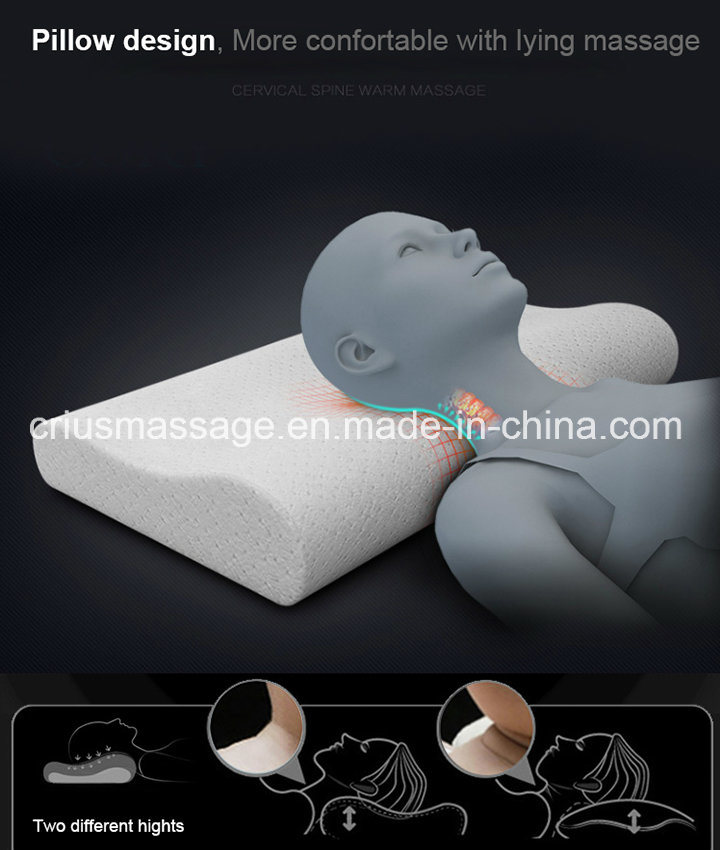 Electric Neck Shiatsu Heat Massage Pillow