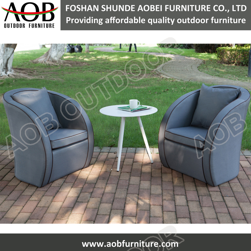 Modern Design Garden Furniture Fabric Leather Leisure Sofa Set