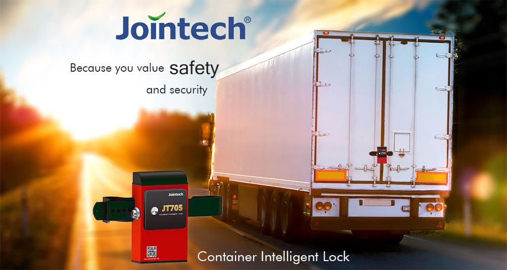 Electronic Container Tracking Seal with Alloy Case for Mobile Asset Security