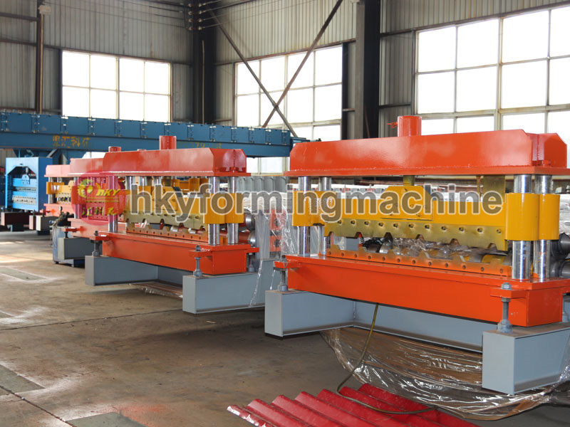 High Quality Steel Roof Tile Roll Forming Machinery