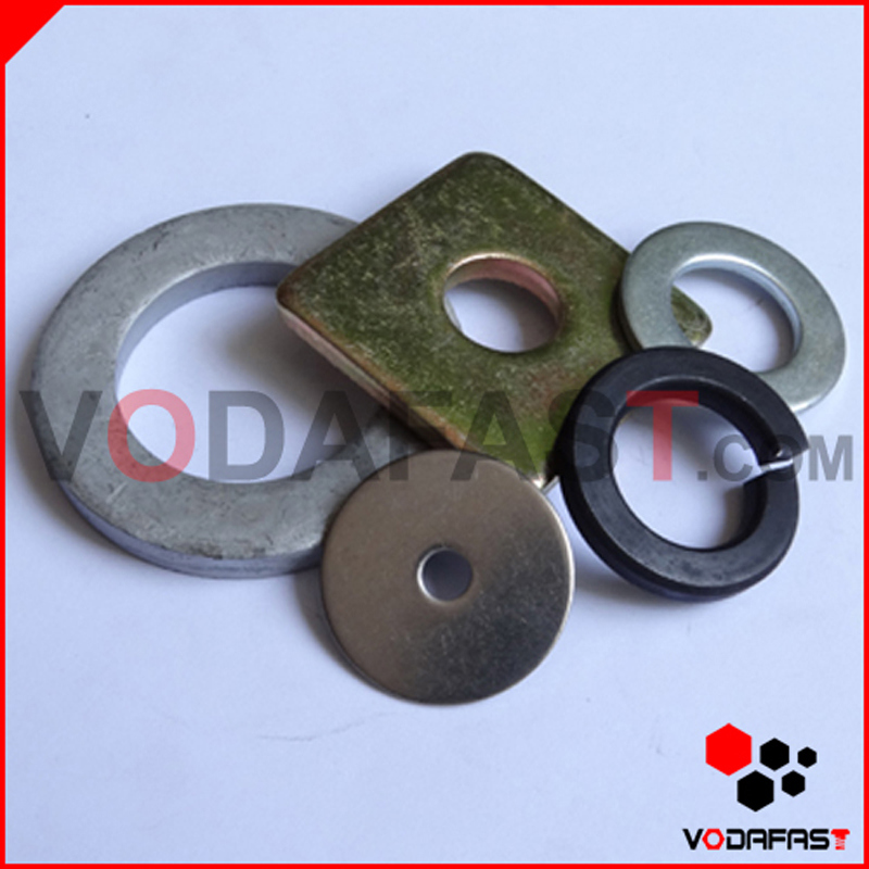 DIN 435 Galvanized Steel Square Wedge-Shaped Washer for I Section