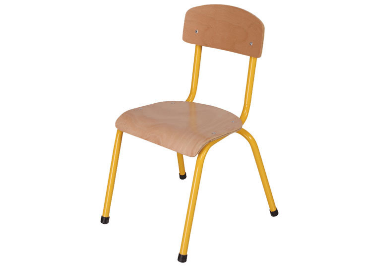 Nursery Single School Wood Studying Chairs for Education