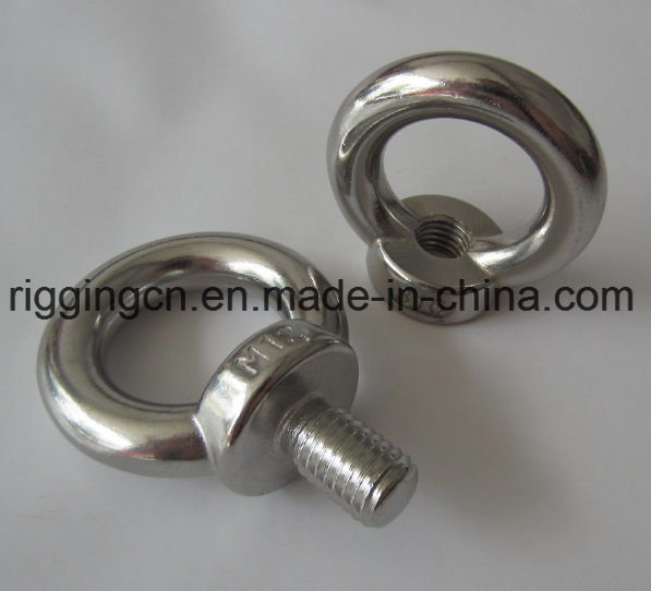 Hot Sale Polished Stainless Steel Rigging Eye Bolt DIN580/582 for Marine Accessories