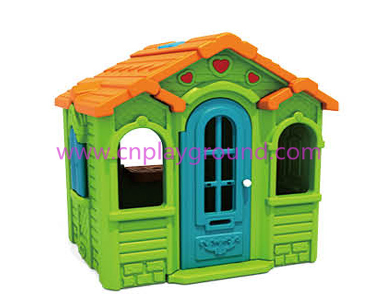 Indoor Plastic House Kids Playhouse Playground Sets (HF-20203)