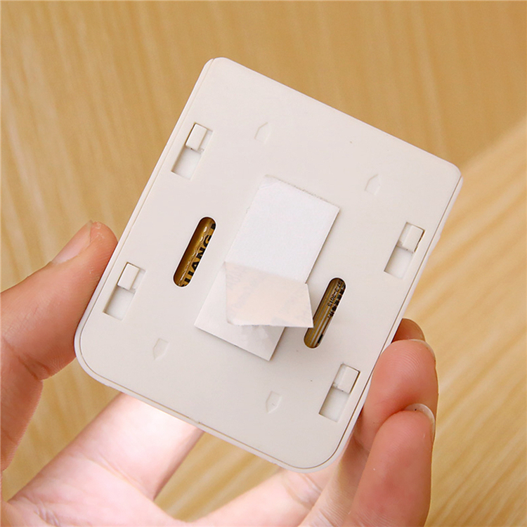 3PCS Cabinet Hinges Light 7 LED Control Sensor Night Lamp ABS Universal Furniture Hardware for Kitchen Cupboard Closet Wardrobe