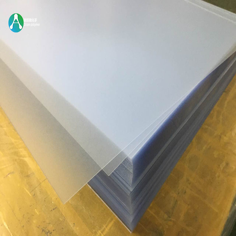 Clear Matt, Clear Fine Frosted Rigid PVC Sheet