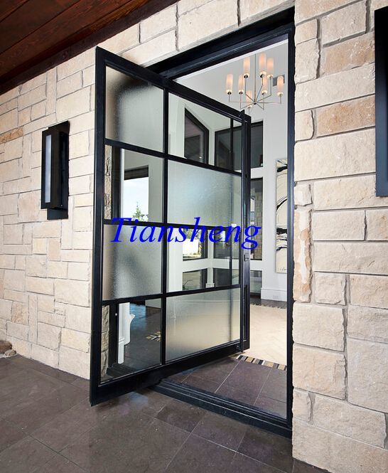 Floor Hinge Door Factory Price Aluminum Sliding Glass Door, Aluminum Door Pivot Hinge