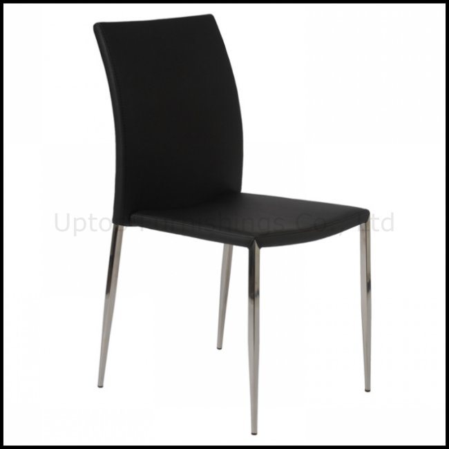 Stainless Steel Stackable Leather Restaurant Dining Chair (SP-LC210)