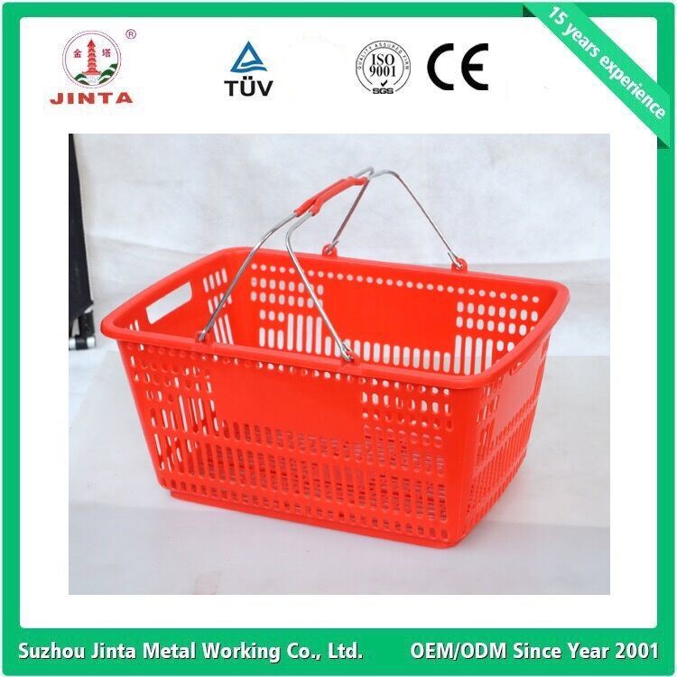 Factory Direct Plastic Shopping Basket