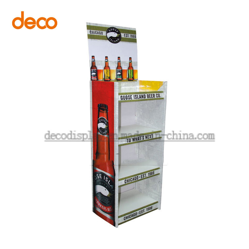 Beverage and Drink Promotion Corrugated Pop Displays for Sale