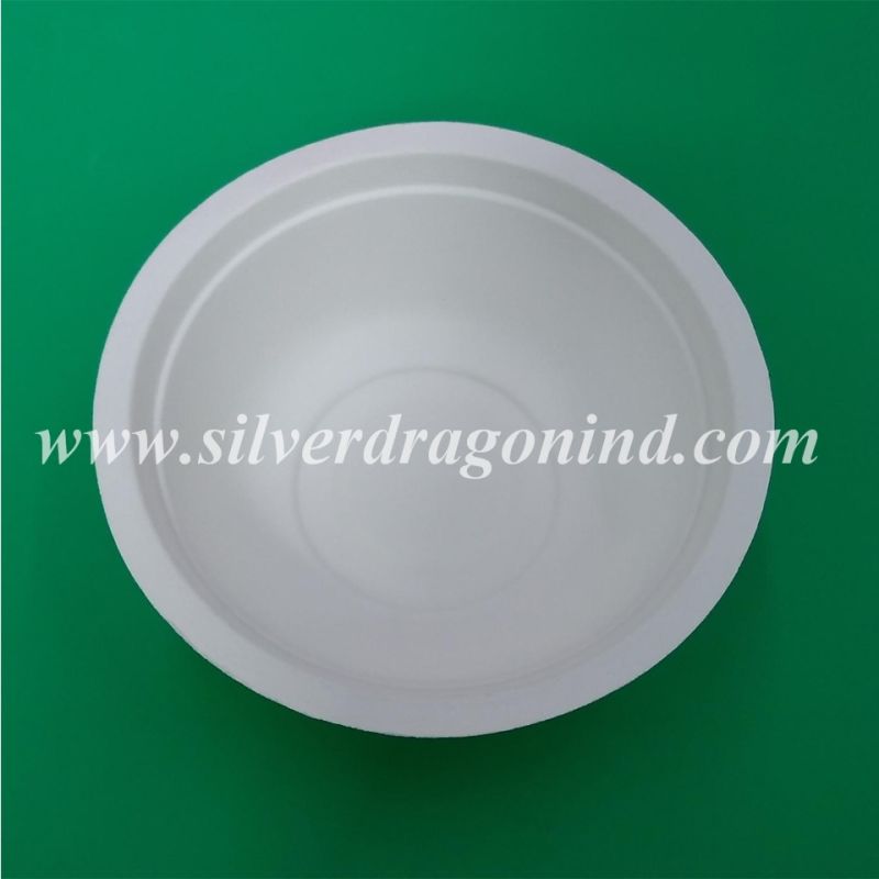 Disposable Sugarcane Pulp Paper Bowl 500ml