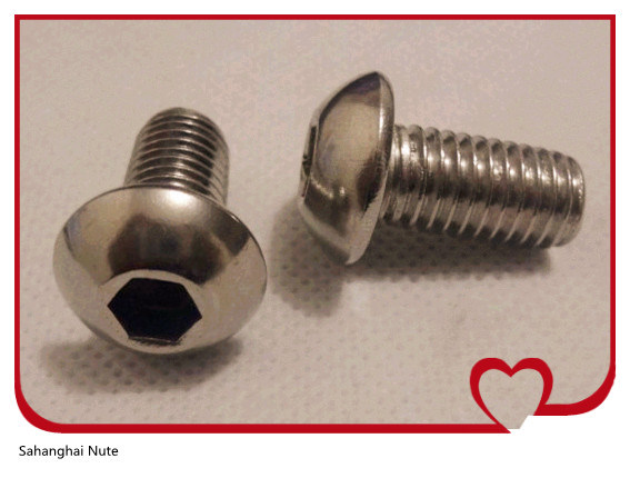 Socket Button Head Screw ISO7380, Stainless Steel 304 316