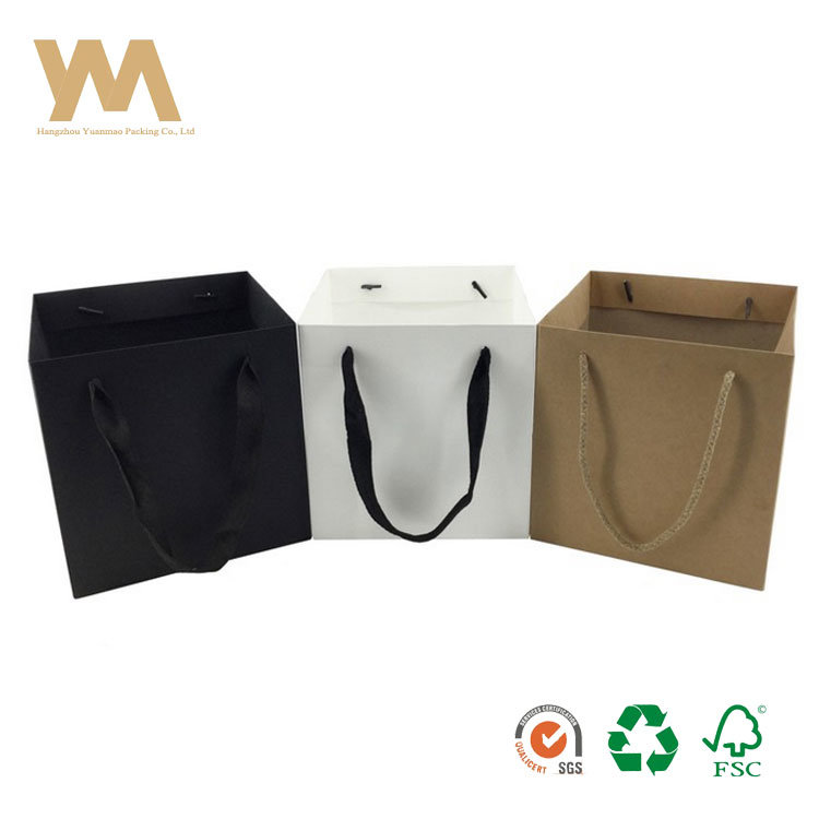 Wholesale Custom Blank Kraft Paper Bag Hand Bag