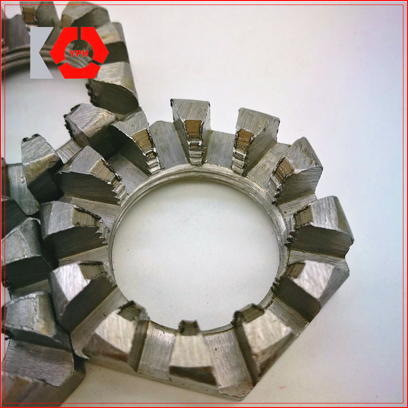 DIN 935 DIN 937 Grade a and B Hexagon Slotted Castle Nut M6-M52