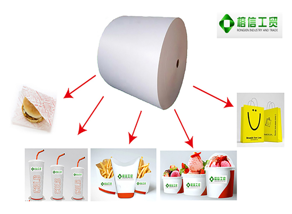 Single PE Coated Paper for Hot Drinking Cup, Noodle Bowl, Icecraem Bowl, Salad Bowl