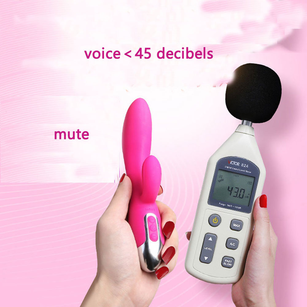 Dildo Vibrator Waterproof Powerful G Spot Clitoris Stimulator Adult Sex Toys for Women Internal and External Double Shock