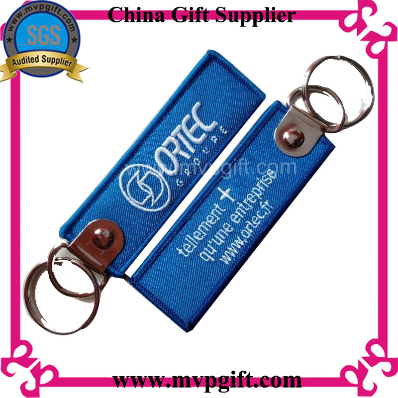 Customized Lanyard Key Chain with Embroidery Logo