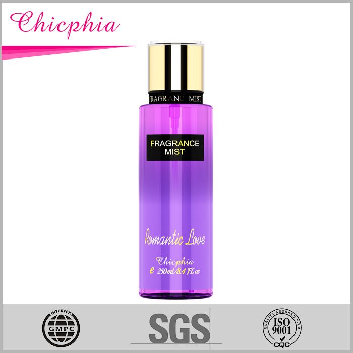 250ml Secret Body Spray for Women/Men Body Perfume Customized Body Spray