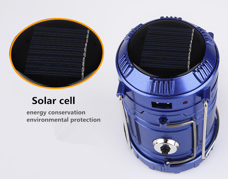 2018 Hot Sale Rechargeable Solar LED Tent Lamp&Solar LED Camping Lantern with Charger