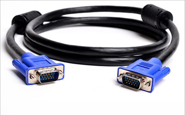 Nickel Plated 15pin 1.5m 3+5 Computer Monitor VGA Cable