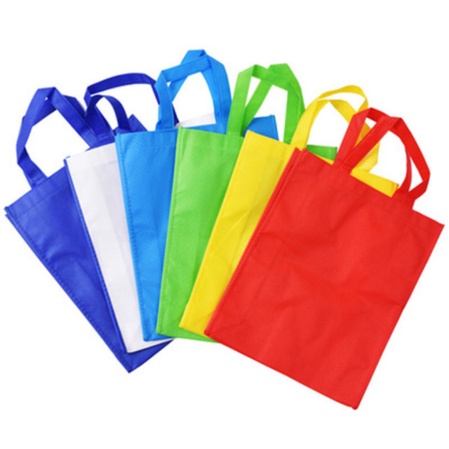 Eco Friendly PP Laminated Non Woven Tote Shopping Bag Recycle Reusable Bag