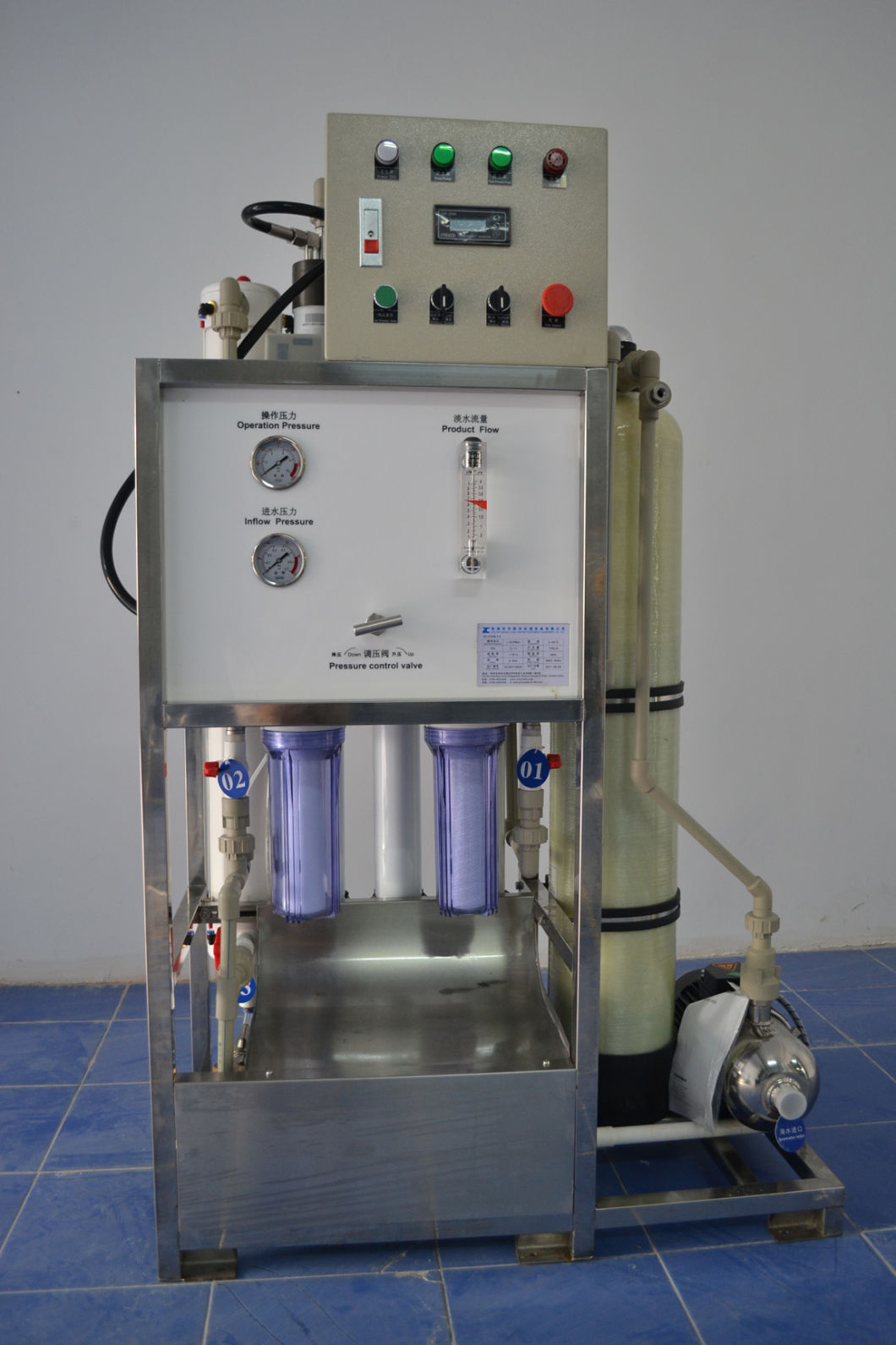 High Quality Marine Reverse Osmosis Fresh Water Generator Evaporative Type Fresh Water Maker with Competitive Price