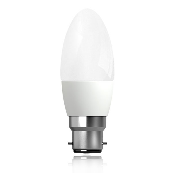 E14 Dimmable 4 Watt LED Filament candle Light Bulbs 360-400lm
