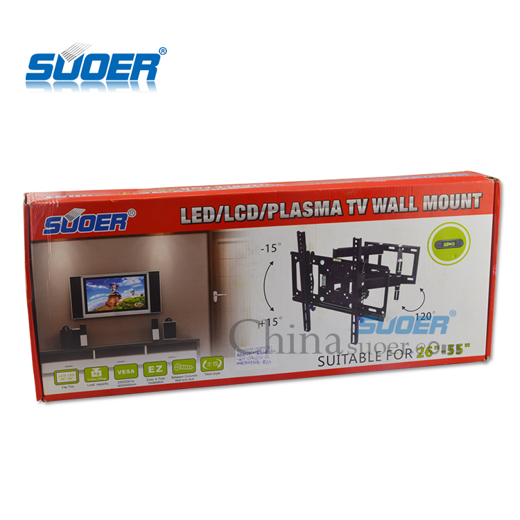 Suoer LED/LCD/Plasma TV Wall Mount 26