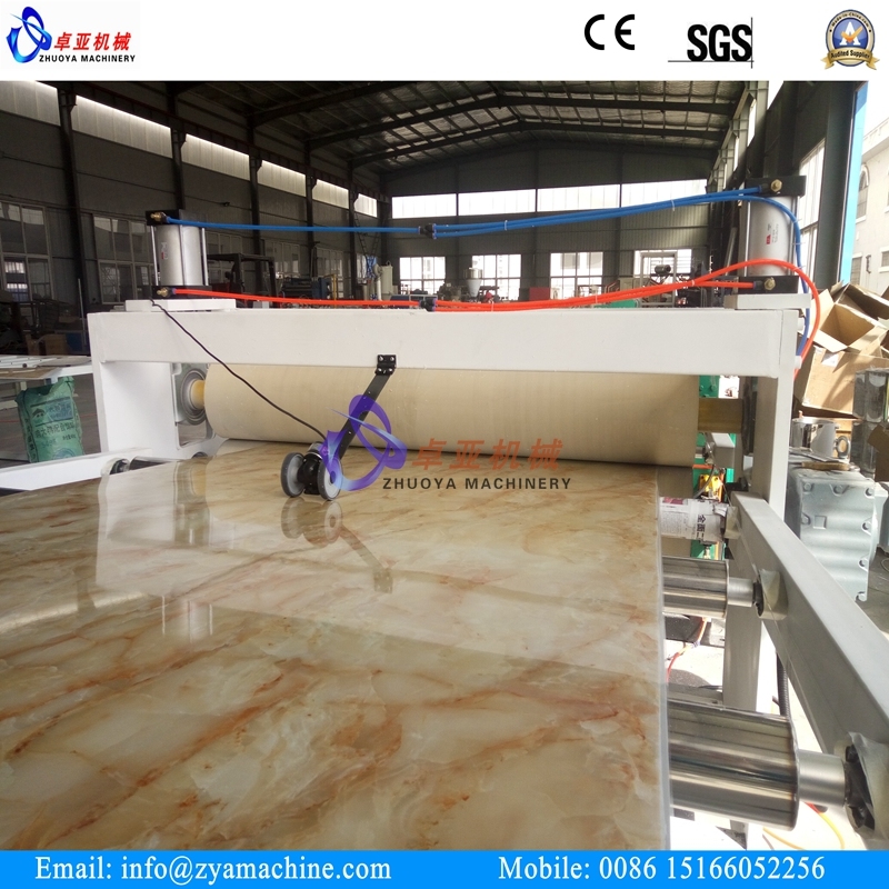 PVC Artificial Marble Board/ Imitated Decorative Wall Panel Extruder Machine