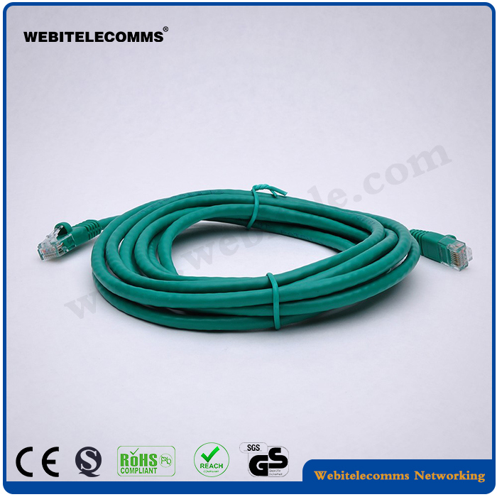 Unshielded Cat 6 Twisted 4 Pair Network Patch Cord
