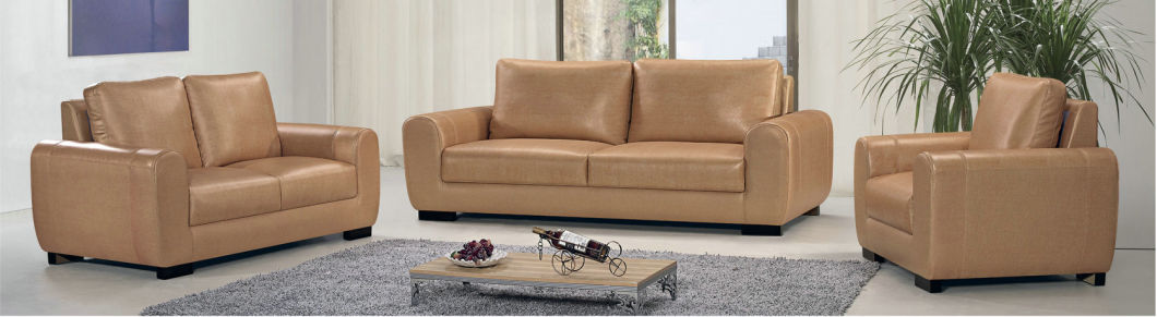 Best Quality Hotel Lobby Leather Sofa Furniture (A07)