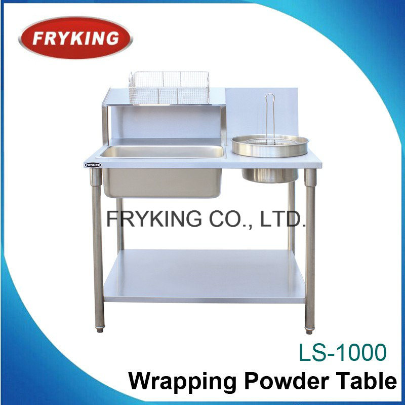 Manual Operation Commercial Wrapping Powder Table