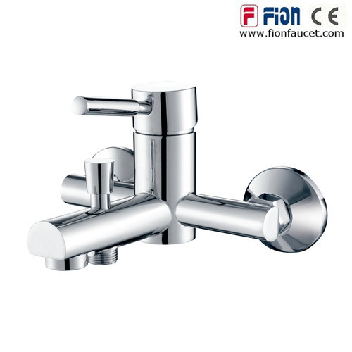 China Chrome Plated Single Handle Bathroom Brass Shower Faucet (F-12001)