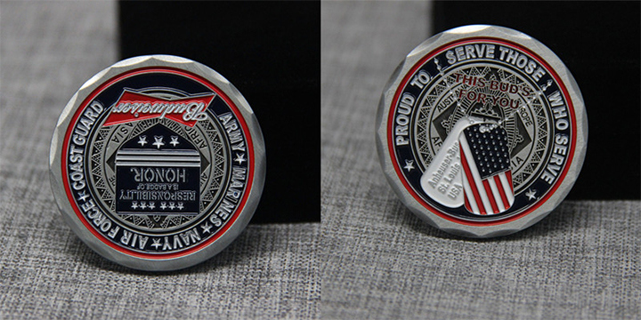 Wholesale Awards Souvenir Metal Enamel Custom Coin