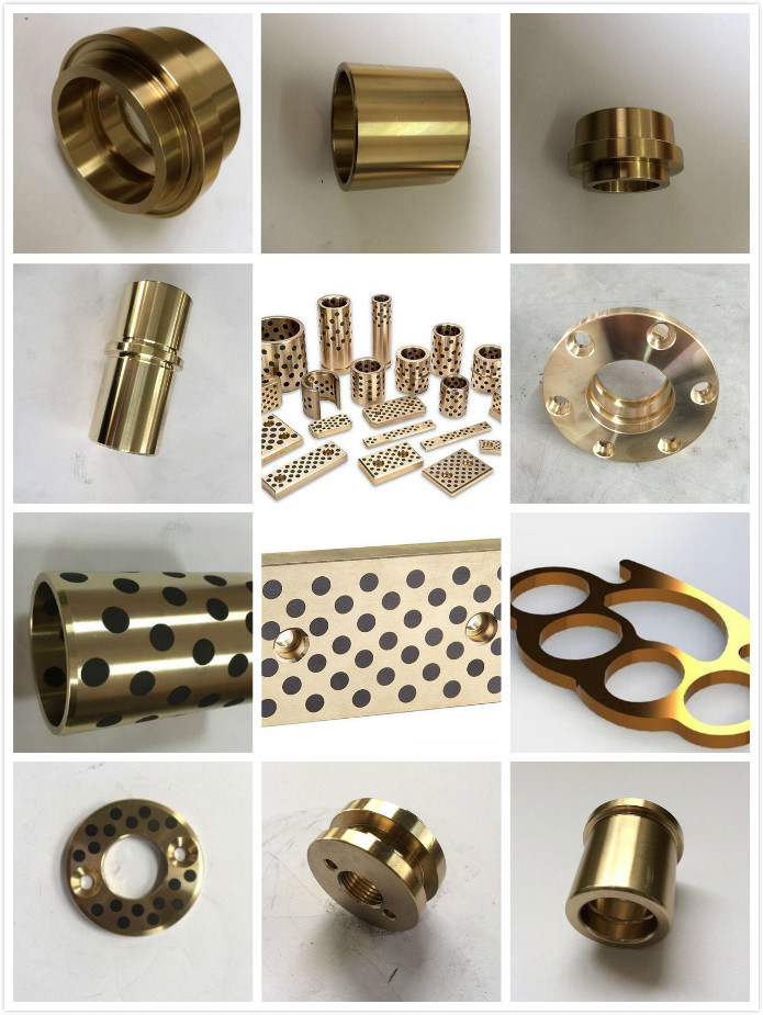 Iolite Sintered Bronze Bearing Bush Oiless Porous Bronze Bushing