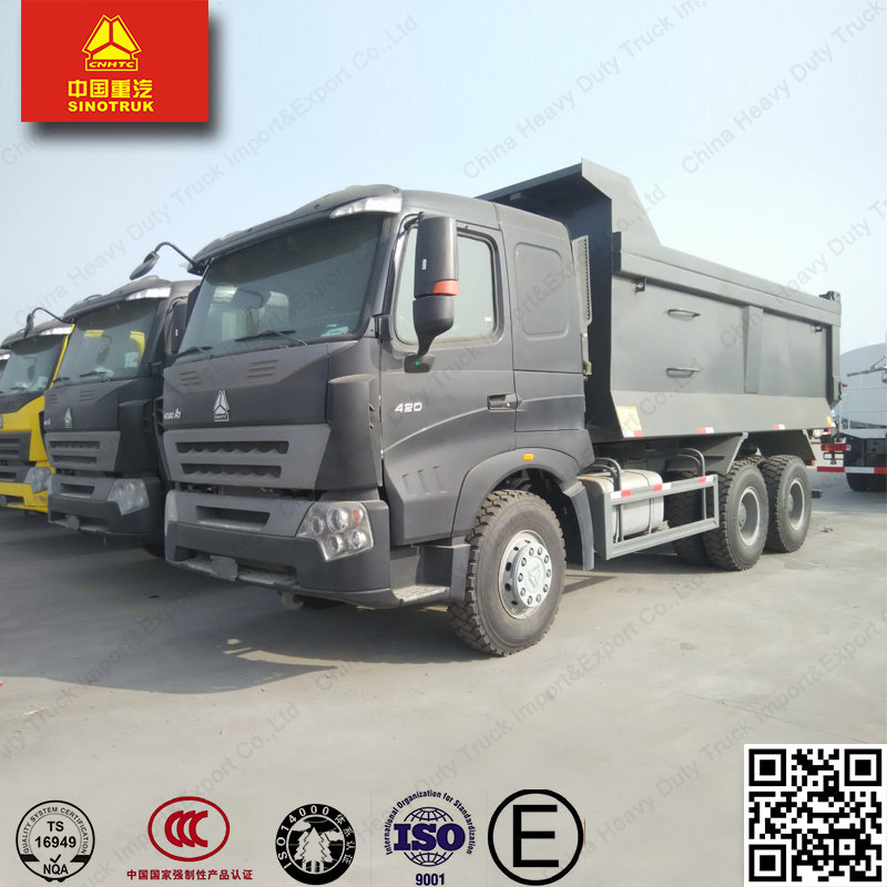 Cheap 336HP China Sinotruck Truck with U-Shape Cargo HOWO A7 6X4 Sand Dump Trucks for Sale