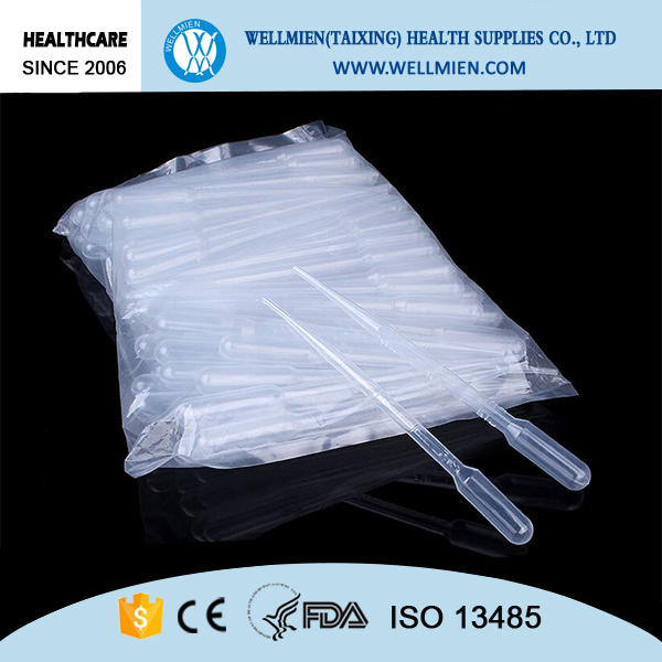 Disposable Transfer Pipets Pasture Pipette 0.1-10ml