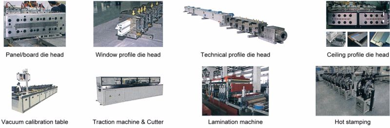 Plastic PVC Ceiling Wall Panel/Board Profile Extrusion and Making Machine