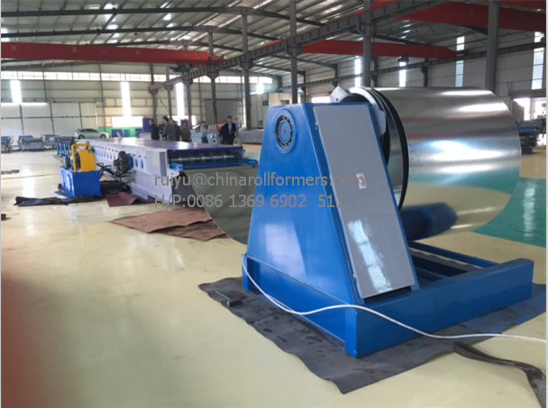 Automatic Steel Floor Decking Roll Forming Machine Metal Decking Roll Forming Mill