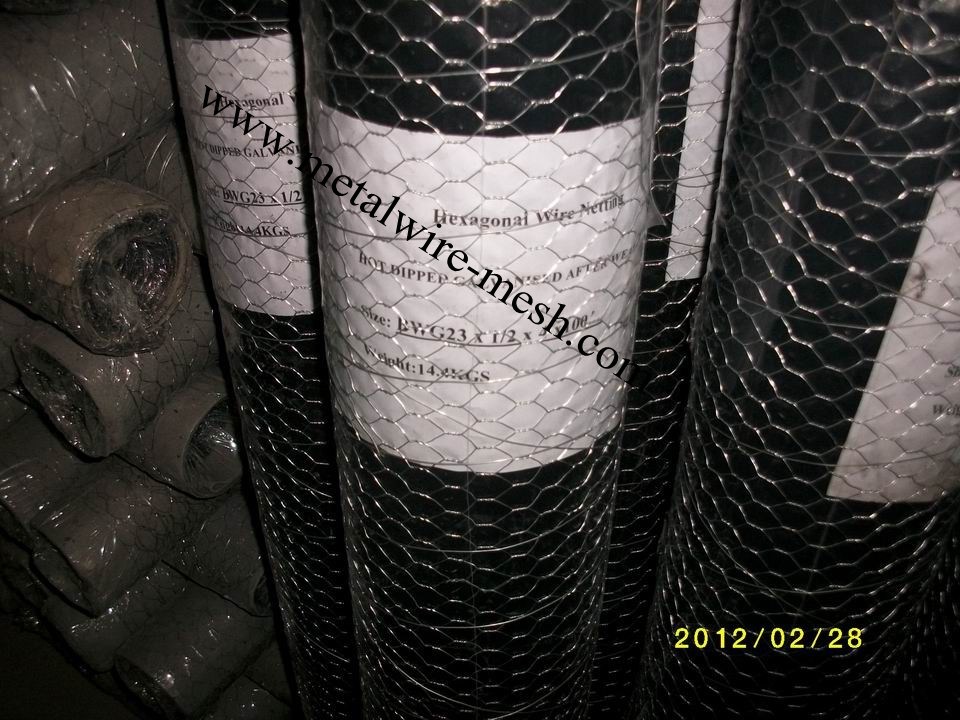 PVC Coated Hexagonal Wire Mesh