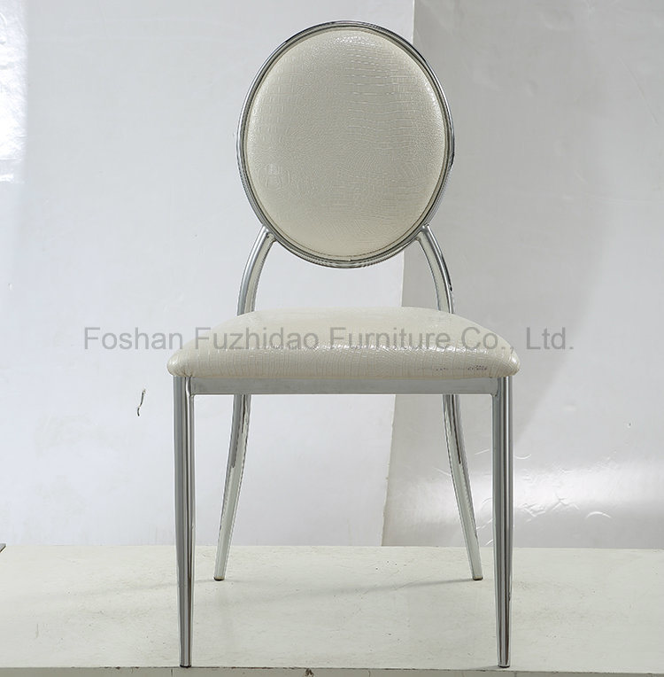 New Fashion Durable Silver Banquet Chair for Sales