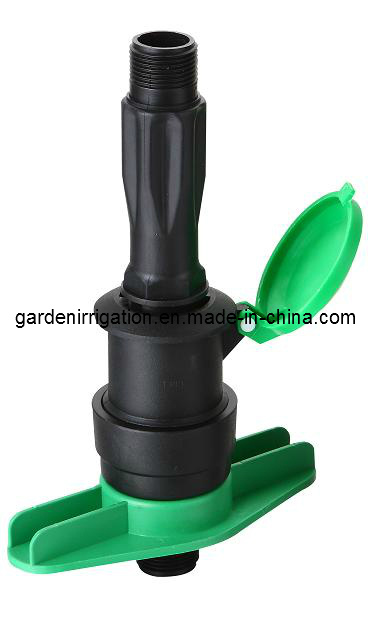 New 3/4'' Quick Coupling Plastic Irrigation Valve Garden Irrigation Valve (MX9104)