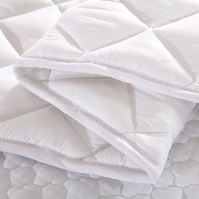 Hotel Use White Waterproof Hotel Mattress Protector Mattress Topper (JRD862)