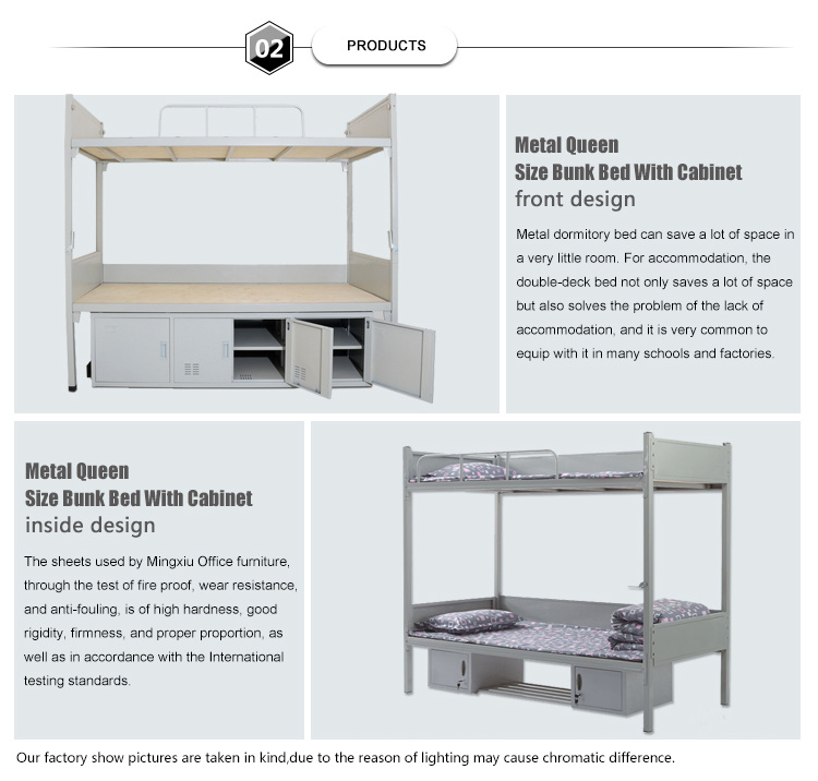 Practical Cheap High Quality School Metal Bunk Bed / Army Metal Bunk Bed