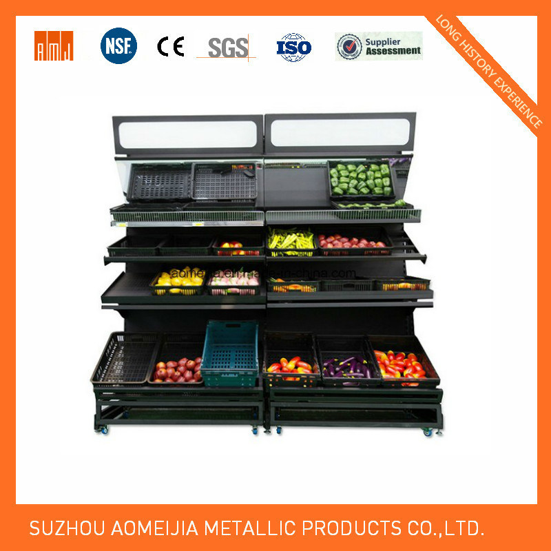 High Precision Display Furniture Gondola Supermarket Shelf