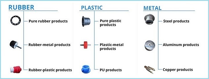 OEM Various Size Round Shape Durable Plastic Bushing / Nonstandard Suspension Bushing