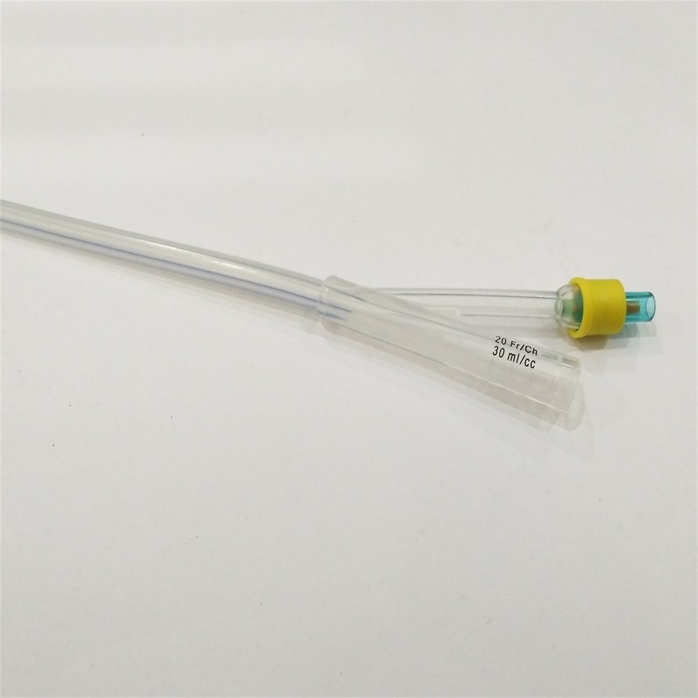 Disposable 2-Way Silicone Balloon Foley Catheter