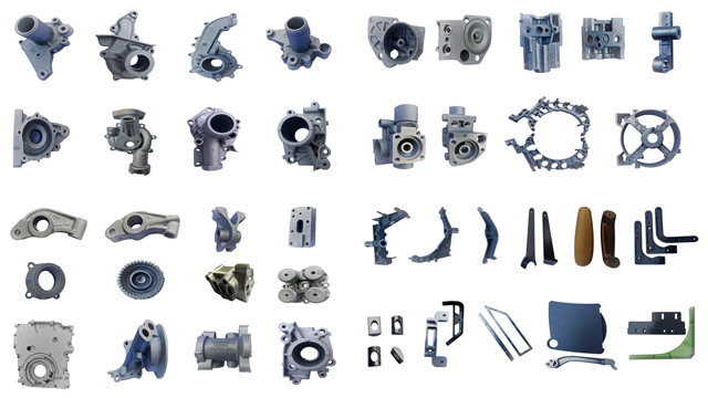 Aluminum Die Casting Precision Metal Spare Parts for Automotive