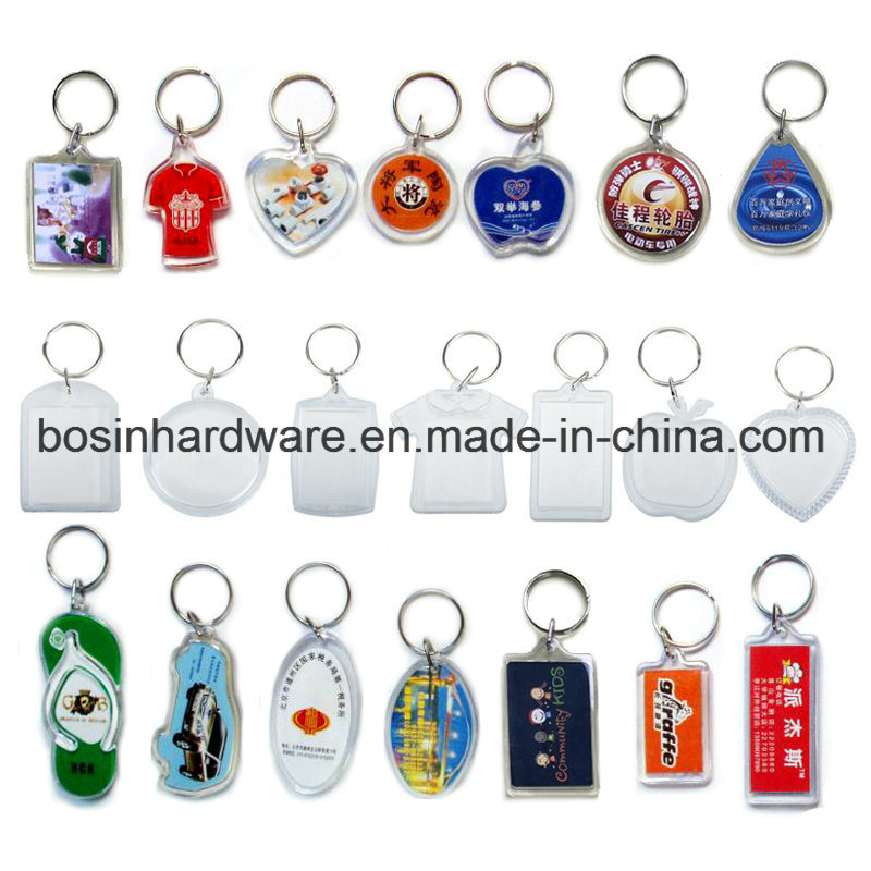 Custom Promotional Metal Leather Keychain